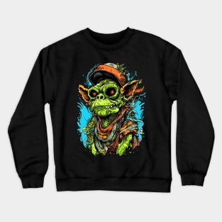 Goblin in Abstract - Modern Interpretation Crewneck Sweatshirt